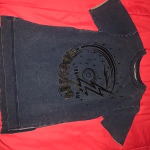 Retro teen tshirt kids medium